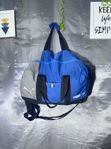 Puma Blue &amp; Grey Gym/Travel Bag