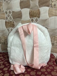 Cute Fluffy Cat Backpack for Kids