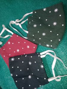 Set of 3 Face Masks