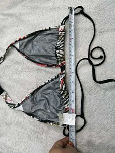 Patterned 🇲🇾Halter Bikini Top