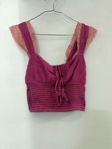 Linen Bustier top