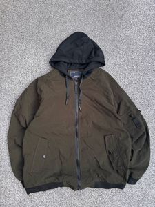 Men's Hooded Bomber Jacket