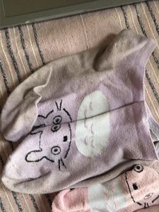 Cute Cat Face Socks