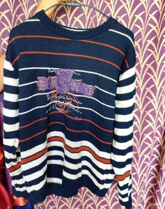 Men Sweaters Four Circle L Size