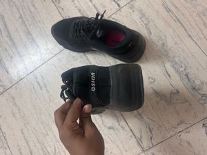 ASIAN Black Mesh Sneakers