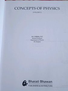 Concepts of Physics by H.C. Verma - Vol 1