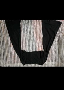 Black Batwing Sleeve Top
