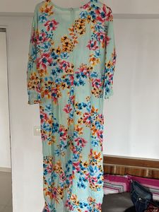 Vibrant Floral Print Kurta