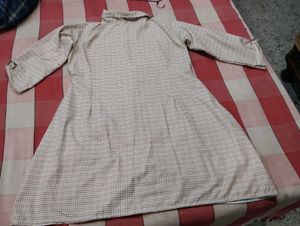 Chic Plaid A-Line Dress