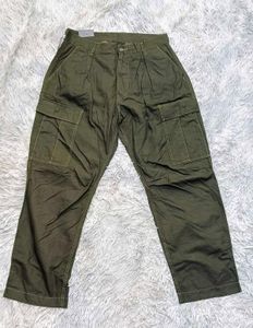 2 Cargo Pants - Olive Green &amp; Brown
