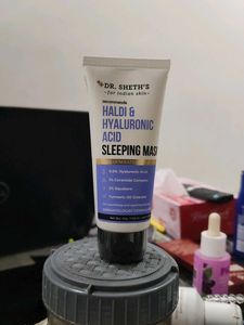 Dr. Sheth's Haldi & Hyaluronic Acid Sleeping Mask