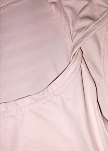 NEWMW Light Pink Off-shoulder Top