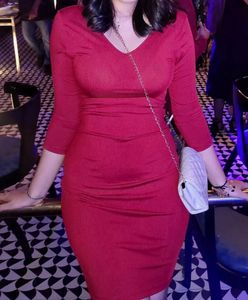Ribbed Knit Dress
