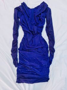 Sparkling Purple Party Dress