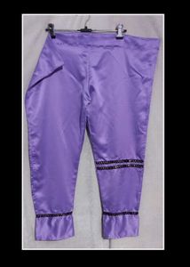 Elegant Purple Satin Kurta