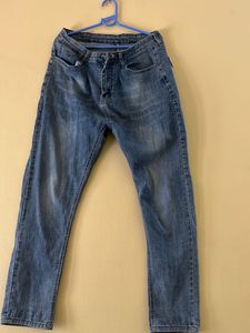 Classic Blue Wash Denim Jeans