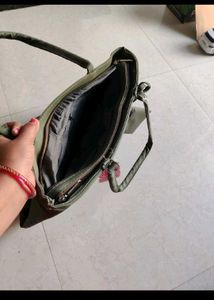 Quilted Handbag with Pouch