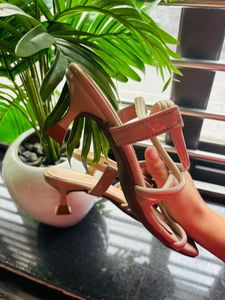 Strappy Nude Heels