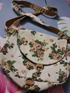 Floral Crossbody Bag