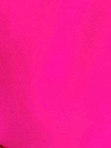 Hot Pink Square Neck Puff Sleeve Top