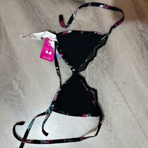 Floral Bikini Top - New with Tag
