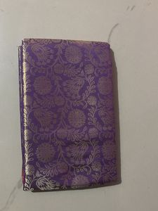 Elegant Purple Silk Saree