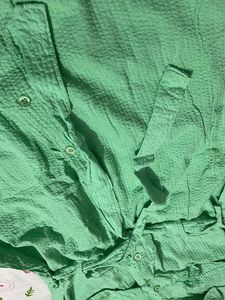 women’s Light Green Shirt Dress