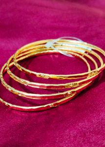 Set of 4→ 1gm Gold Bangles