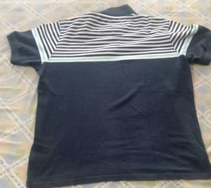 Men's Striped Polo T-Shirt