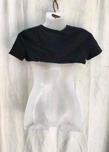 Shein Black Cropped Top
