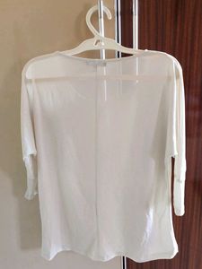 Elegant White Top - Code Brand