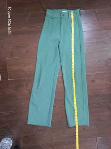 Kotty Chic Green Wide-Leg Pants