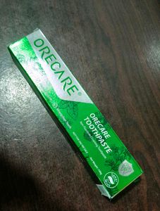 Orecare Non-Fluoridated Toothpaste