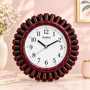 Vintage Diamond Quartz Wall Clock