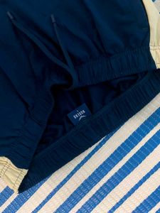 Men's Blue &amp; Cream Track Pants