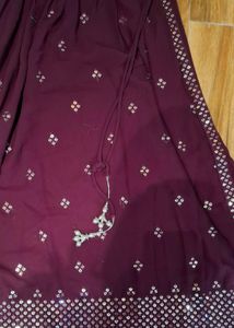 Elegant Purple Kurta Set with Dupatta