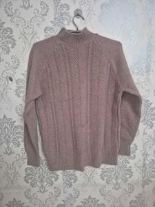 Cozy Mock Neck Knit Sweater