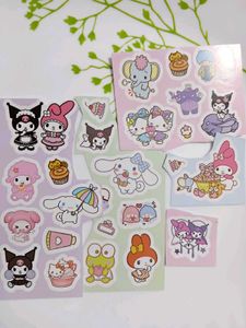 Cute Sanrio Stickers☁️🩷