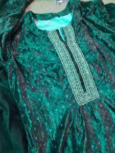 punjabi suit with dupta