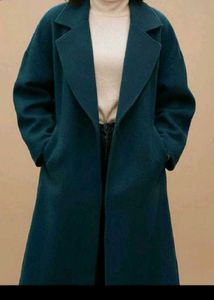 Elegant Teal Coat