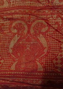 Tissue saree plain no work only print