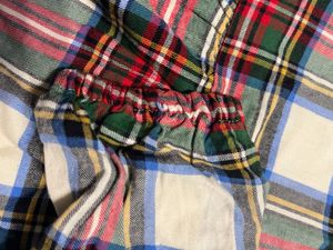 New Gap Kids Checked Tiered Frock 6-7 Yrs