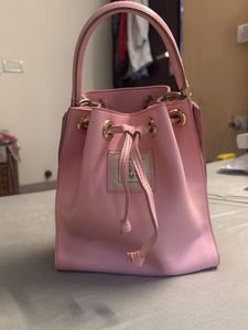 Chic Pink Bucket Bag