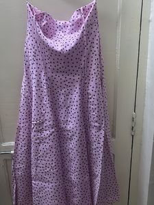 Zara polka dot dress