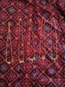 5 pc pendent set 🤌😍🎀🌺