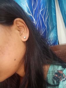 Silver Ball Stud Earrings (solid ones)