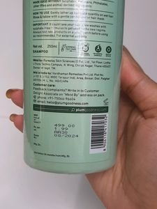 Plum Avocado &amp; Argan Frizz Shampoo