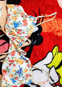 Floral Bikini Top with beautiful Bottom