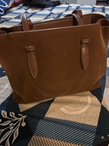 Charles &amp; Keith Brown Tote Bag