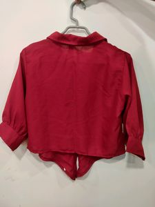 Maroon Top